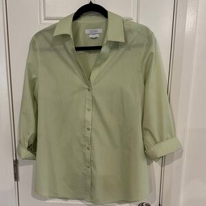 Foxcroft Pale Green Shirt